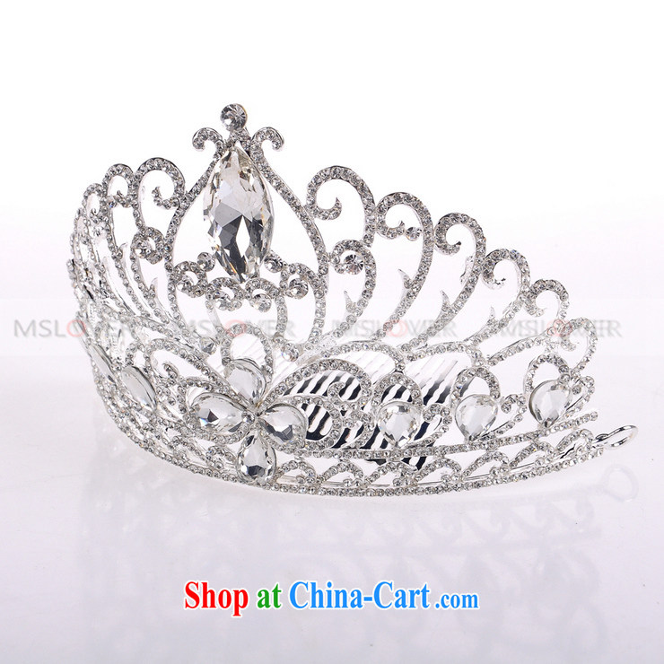 MSlover luxury 11,000 spoil crystal alloy bridal Crown bridal accessories and hair accessories wedding hair accessories SP 0141 silver pictures, price, brand platters! Elections are good character, the national distribution, so why buy now enjoy more preferential! Health