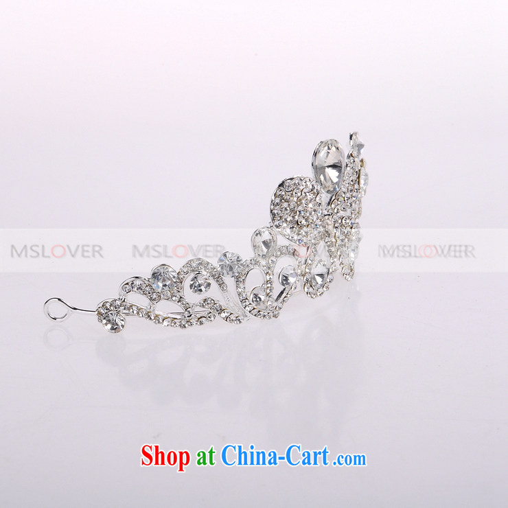 MSlover Butterfly Lovers Take crystal alloy bridal Crown bridal accessories and hair accessories wedding hair accessories SP 0121 silver pictures, price, brand platters! Elections are good character, the national distribution, so why buy now enjoy more preferential! Health
