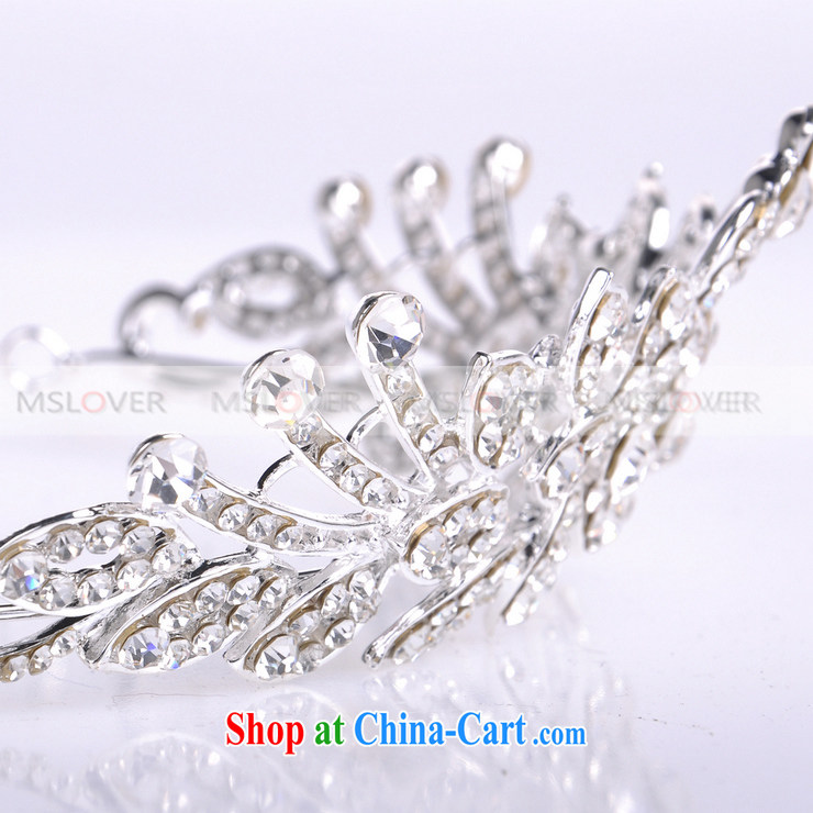 MSlover crystal alloy bridal Crown bridal accessories and ornaments hair accessories wedding hair accessories SP 0107 silver pictures, price, brand platters! Elections are good character, the national distribution, so why buy now enjoy more preferential! Health