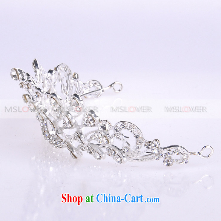 MSlover crystal alloy bridal Crown bridal accessories and ornaments hair accessories wedding hair accessories SP 0105 silver pictures, price, brand platters! Elections are good character, the national distribution, so why buy now enjoy more preferential! Health