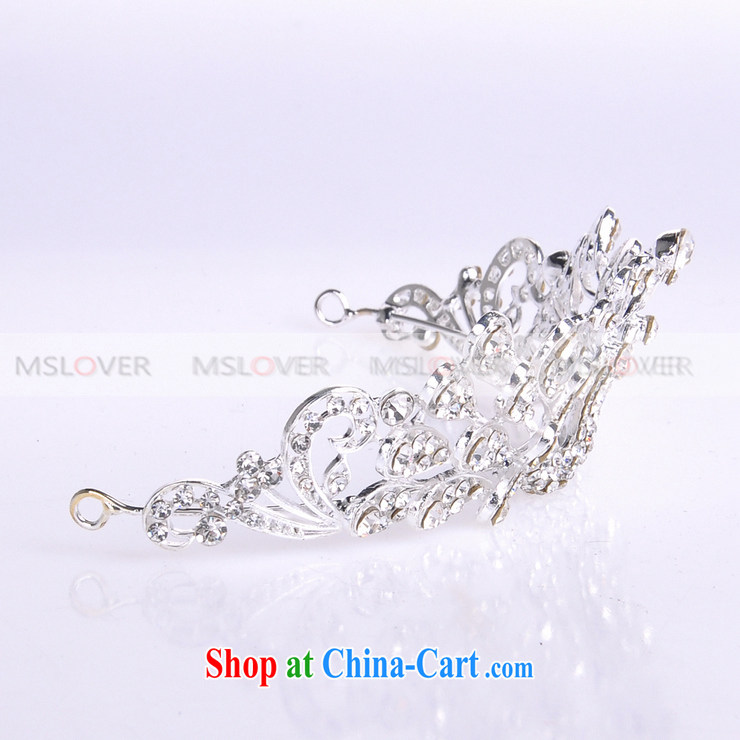 MSlover crystal alloy bridal Crown bridal accessories and ornaments hair accessories wedding hair accessories SP 0105 silver pictures, price, brand platters! Elections are good character, the national distribution, so why buy now enjoy more preferential! Health