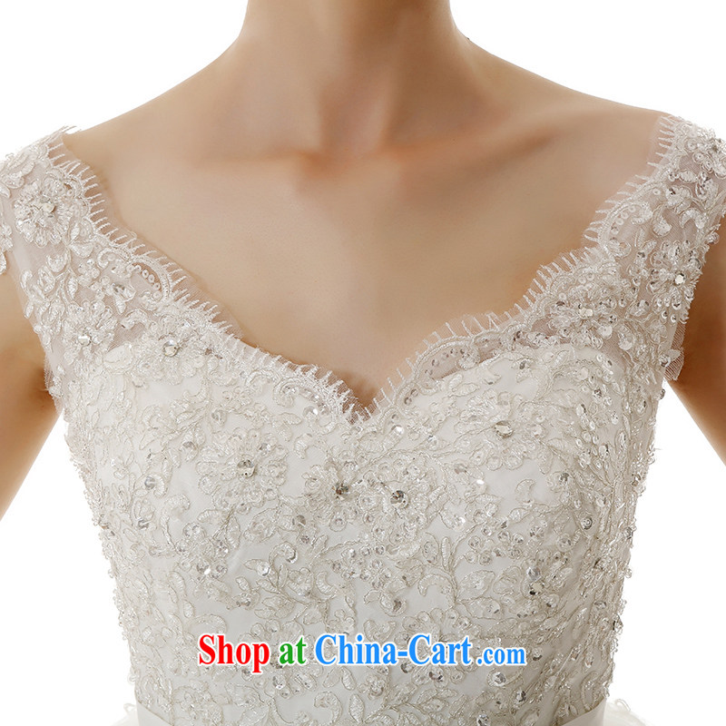 Kit-man 2015 new Korean high-waist pregnant women bridal drag and drop tail wedding a Field shoulder lace the code strap bridal wedding dresses white with, tailor-made, dirty man, shopping on the Internet