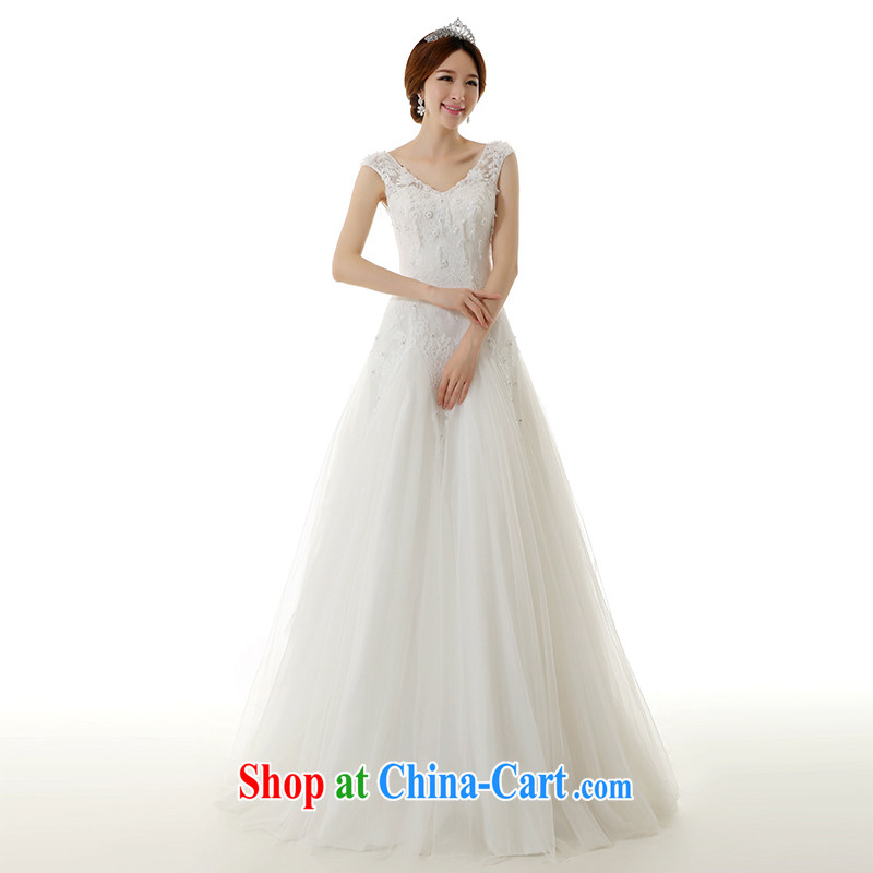 Dirty comics 2015 new stylish one shoulder A Field dress it with wedding dresses and elegant a field package shoulder stylish wedding dresses white L pre-sale, dirty man, shopping on the Internet