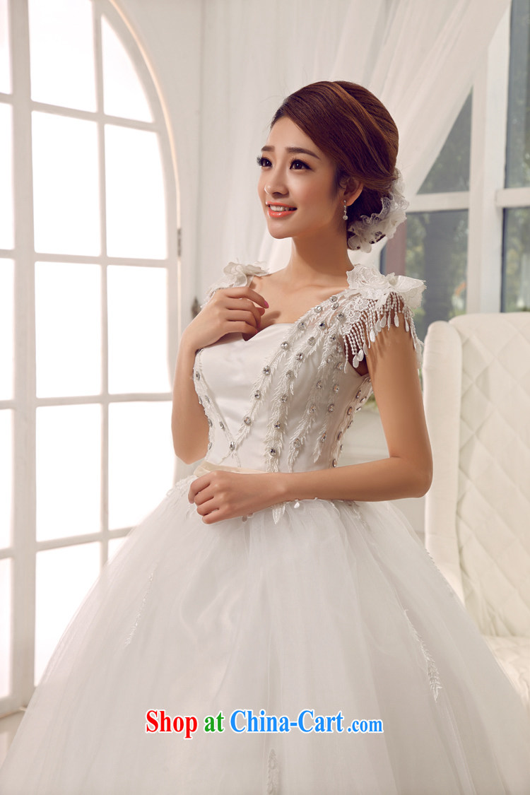 In accordance with the preceding yarn new paragraph to align wedding 2015 double-shoulder wedding dresses antique palace sweet Princess double shoulder strap lace-su bridal wedding white. size is not final pictures, price, brand platters! Elections are good character, the national distribution, so why buy now enjoy more preferential! Health