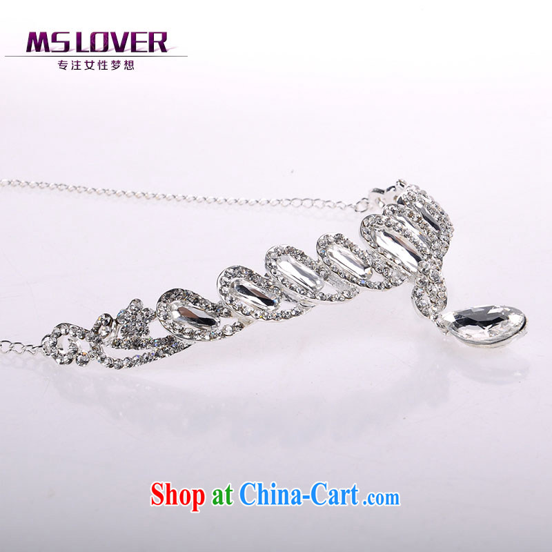 MSlover headdress jewelry bridal-jewelry bridal accessories and ornaments wedding hair accessories and heart fall 0134 SP silver, name, Mona Lisa (MSLOVER), online shopping