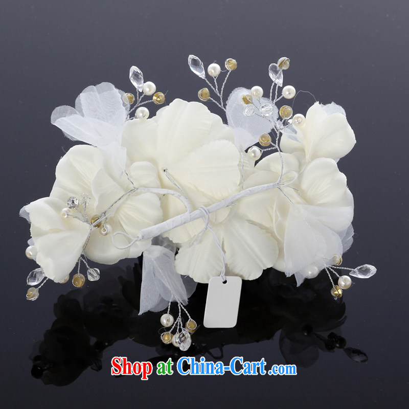 MSLover fuser fragrant bridal wedding accessories and ornaments, jewelry bridal and flower ornaments TH 130,705 m White, name, Elizabeth (MSLOVER), shopping on the Internet