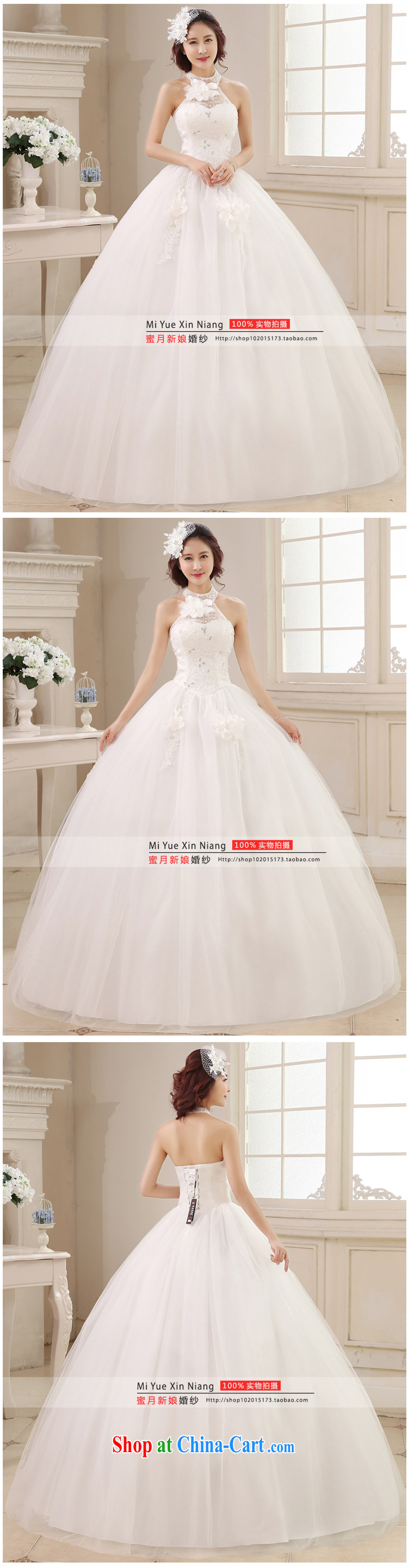 Honeymoon bridal wedding dresses 2015 new Korean flower parquet drill mount also wedding with Princess tie wedding summer wedding M pictures, price, brand platters! Elections are good character, the national distribution, so why buy now enjoy more preferential! Health