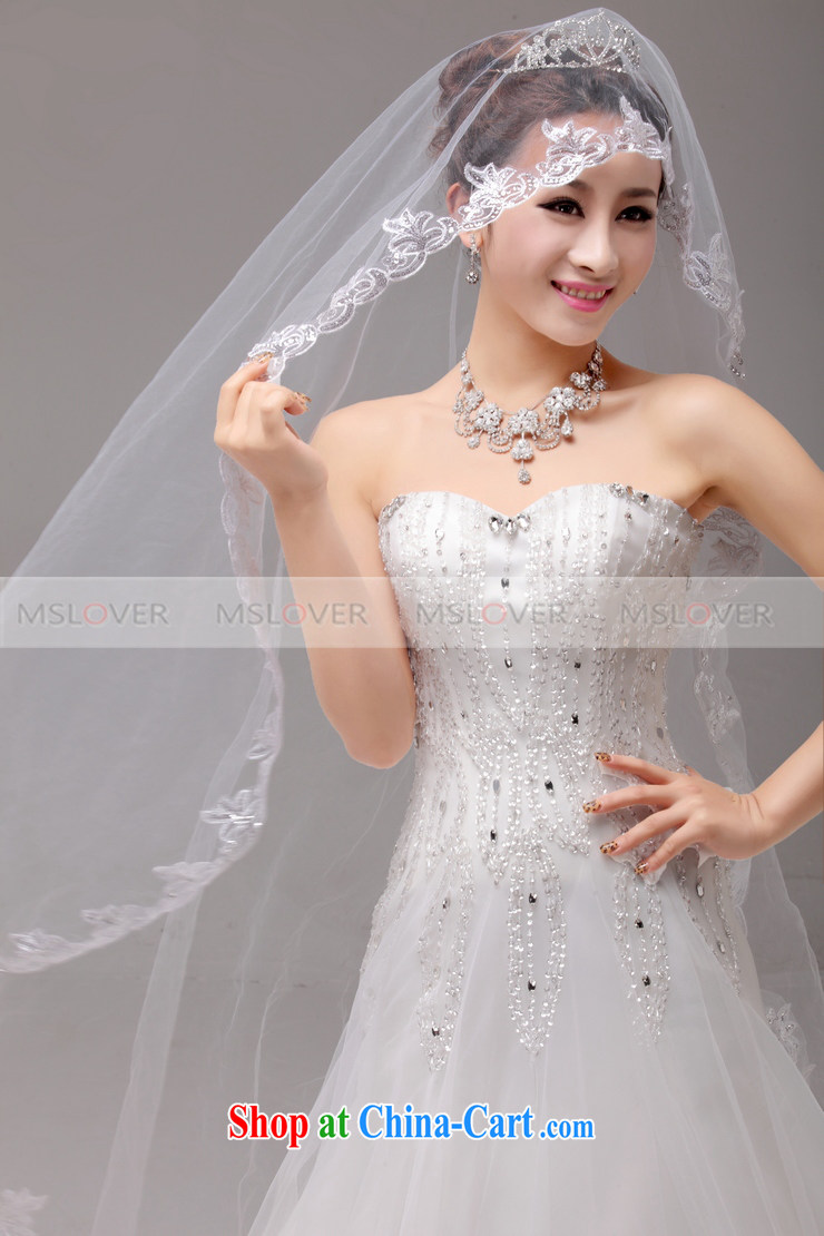MSLover, lace single layer 1.5 M wedding dresses accessories marriages and yarn styling yarn TS 131,116 white pictures, price, brand platters! Elections are good character, the national distribution, so why buy now enjoy more preferential! Health
