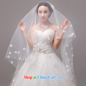 MSLover romantic flowers 2.5M single layer wedding dresses accessories marriages and long yarn tail and legal TS 131,123 white pictures, price, brand platters! Elections are good character, the national distribution, so why buy now enjoy more preferential! Health