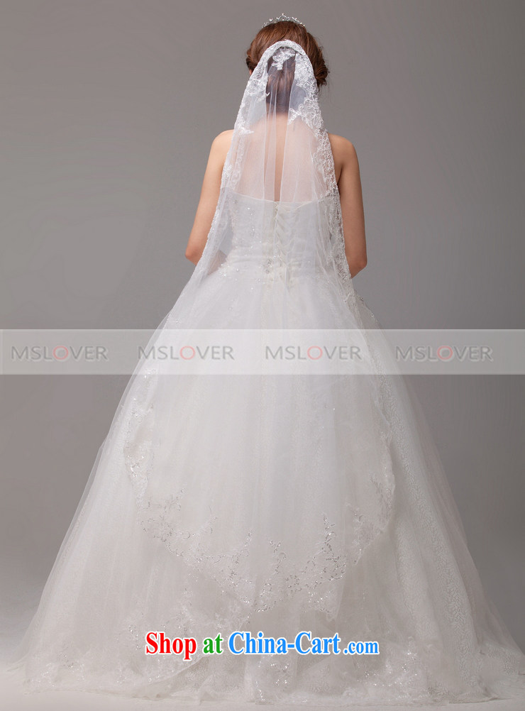 MSLover, lace 3M single layer wedding dresses accessories marriages and long yarn tail and legal TS 131,115 white pictures, price, brand platters! Elections are good character, the national distribution, so why buy now enjoy more preferential! Health