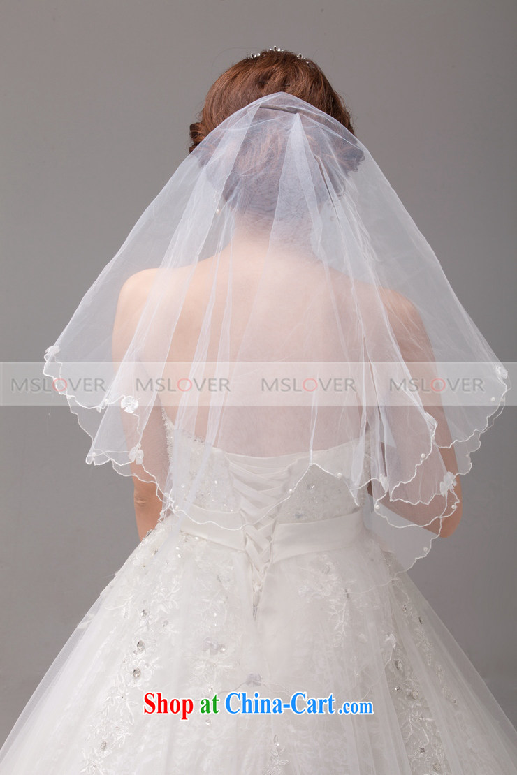 MSLover single layer 1.5 M wedding dresses accessories marriages and yarn comfortable, lightweight short veil TS 131,120 M white pictures, price, brand platters! Elections are good character, the national distribution, so why buy now enjoy more preferential! Health