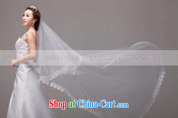 MSLover bird lovers of lace lace single layer wedding dresses accessories marriages and long yarn tail and yarn white 3M pictures, price, brand platters! Elections are good character, the national distribution, so why buy now enjoy more preferential! Health