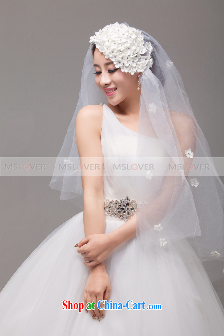 MSLover fresh flowers 2-Layer wedding dresses accessories marriages and yarn styling yarn TS 131,113 white pictures, price, brand platters! Elections are good character, the national distribution, so why buy now enjoy more preferential! Health