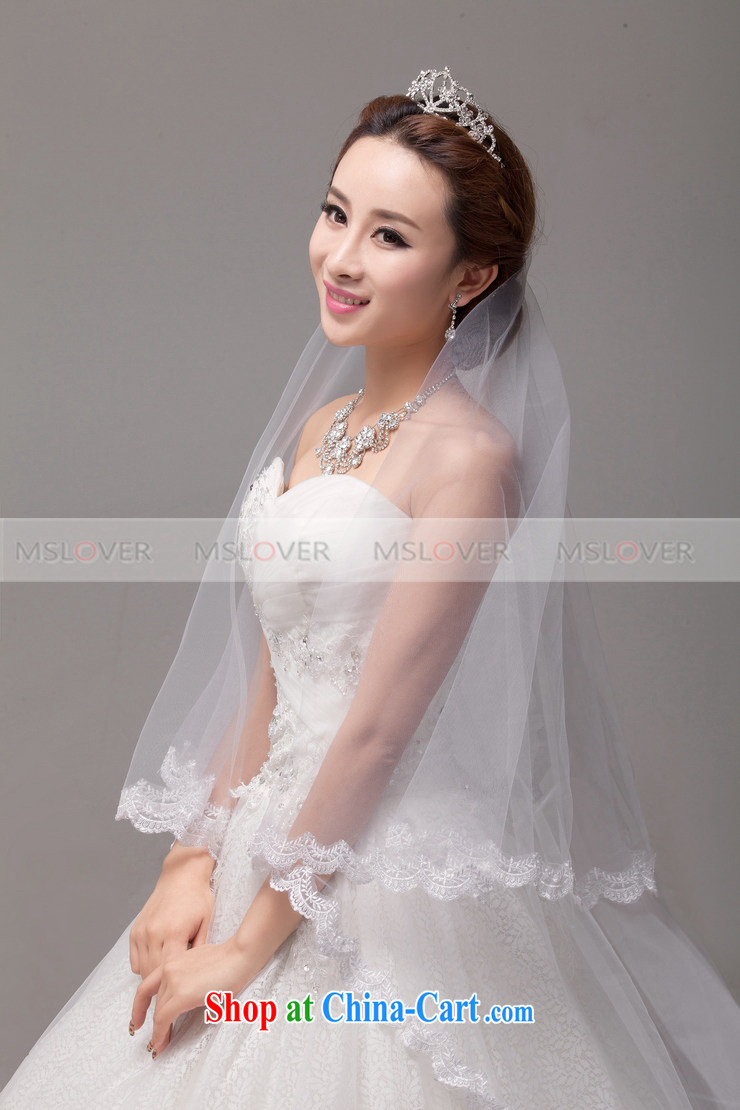 MSLover lace lace 3M single layer wedding dresses accessories marriages and long yarn tail and legal TS 131,105 white pictures, price, brand platters! Elections are good character, the national distribution, so why buy now enjoy more preferential! Health