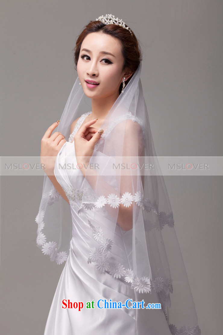 MSLover water-soluble lace single layer 1.5 M wedding dresses accessories marriages and yarn plain white TS 131,104 white pictures, price, brand platters! Elections are good character, the national distribution, so why buy now enjoy more preferential! Health