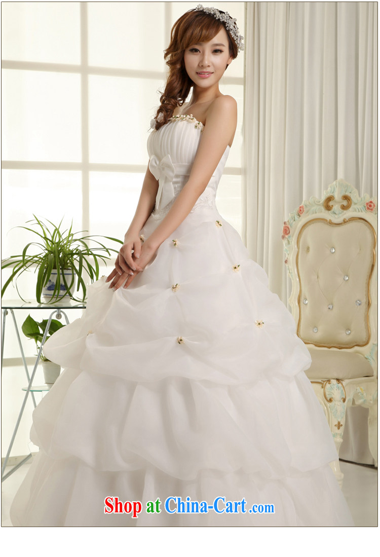 In accordance with the Uganda 2015 new wedding dresses wedding bridal marriage wedding white Korean wiped his chest, Princess, wedding has now been upgraded with white with M, pictures, price, brand platters! Elections are good character, the national distribution, so why buy now enjoy more preferential! Health