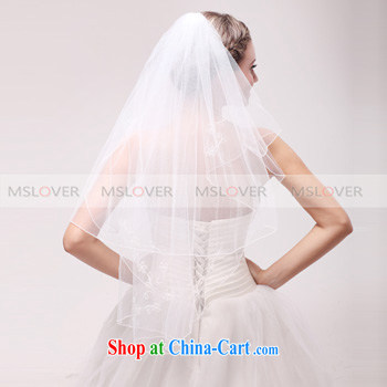 MSLover Butterfly Lovers, 1.2 M 2 layer wedding dresses accessories bridal wedding head-dress, ornaments and yarn TS 121,137 white pictures, price, brand platters! Elections are good character, the national distribution, so why buy now enjoy more preferential! Health