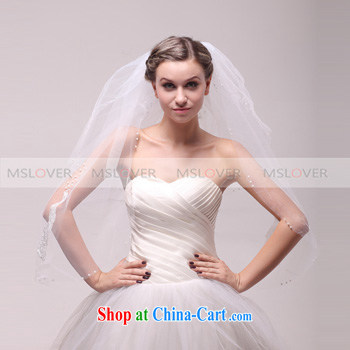 MSLover 1M double wedding dresses accessories bridal wedding head-dress, ornaments and yarn TS 121,129 M white pictures, price, brand platters! Elections are good character, the national distribution, so why buy now enjoy more preferential! Health