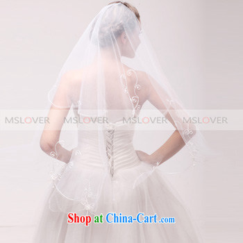 MSLover 1.5 M single layer lace wedding dresses accessories bridal wedding head-dress, ornaments and yarn TS 121,116 white pictures, price, brand platters! Elections are good character, the national distribution, so why buy now enjoy more preferential! Health