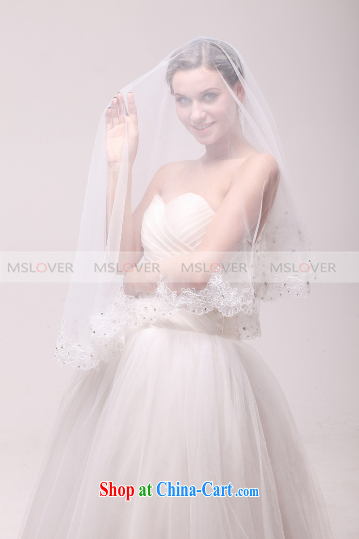 MSLover 1.5 M single layer wedding dresses accessories bridal wedding head-dress, trim long head yarn TS 121,105 white pictures, price, brand platters! Elections are good character, the national distribution, so why buy now enjoy more preferential! Health