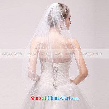 MSLover parquet drill 0.7 M single layer wedding dresses accessories bridal wedding head-dress, ornaments and yarn TS 120,339 white pictures, price, brand platters! Elections are good character, the national distribution, so why buy now enjoy more preferential! Health
