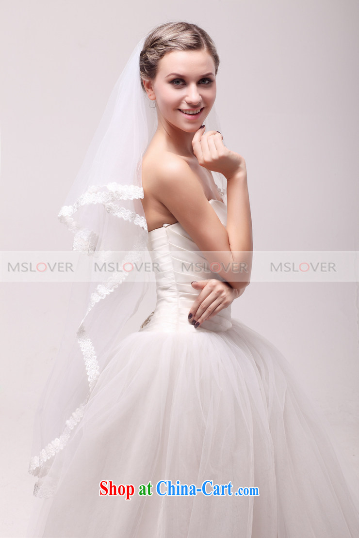 MSLover beautiful lace 1.1 M double wedding dresses accessories bridal wedding head-dress, ornaments and yarn TS 120,342 white pictures, price, brand platters! Elections are good character, the national distribution, so why buy now enjoy more preferential! Health
