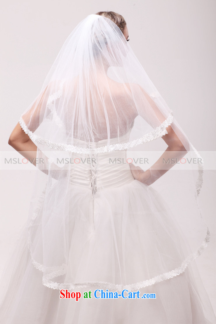 MSLover beautiful lace 1.1 M double wedding dresses accessories bridal wedding head-dress, ornaments and yarn TS 120,342 white pictures, price, brand platters! Elections are good character, the national distribution, so why buy now enjoy more preferential! Health