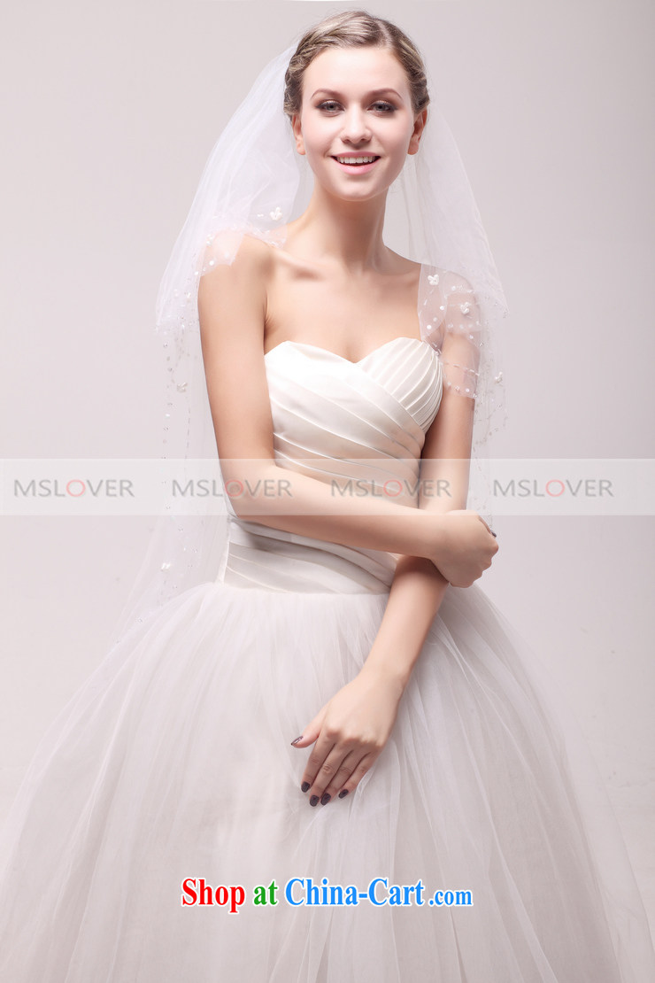 Manually MSLover beaded edge 1M 2-Layer wedding dresses accessories marriages and ornaments, ornaments and yarn TS 120,326 white pictures, price, brand platters! Elections are good character, the national distribution, so why buy now enjoy more preferential! Health