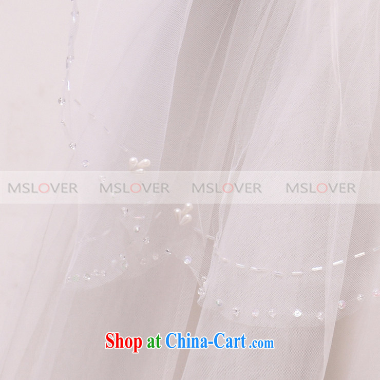 Manually MSLover beaded edge 1M 2-Layer wedding dresses accessories marriages and ornaments, ornaments and yarn TS 120,326 white pictures, price, brand platters! Elections are good character, the national distribution, so why buy now enjoy more preferential! Health