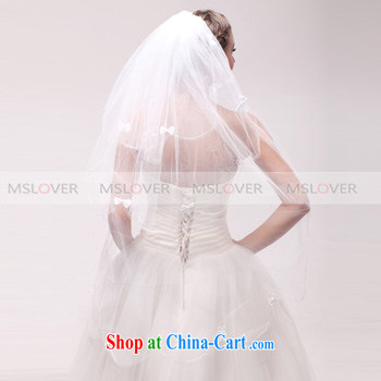 MSLover sweet bowtie 1.1 M layer 3 wedding dresses accessories bridal wedding head-dress, ornaments, and yarn TS 120,321 M white pictures, price, brand platters! Elections are good character, the national distribution, so why buy now enjoy more preferential! Health