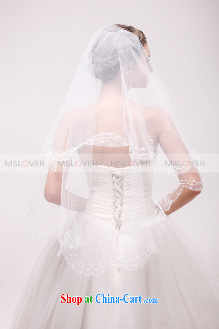 MSLover 1.5 M single layer wedding dresses accessories bridal wedding head-dress, ornaments and yarn TS 120,303 white pictures, price, brand platters! Elections are good character, the national distribution, so why buy now enjoy more preferential! Health