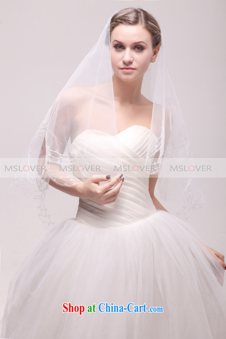 MSLover 1.5 M single layer wedding dresses accessories bridal wedding head-dress, ornaments and yarn TS 120,303 white pictures, price, brand platters! Elections are good character, the national distribution, so why buy now enjoy more preferential! Health
