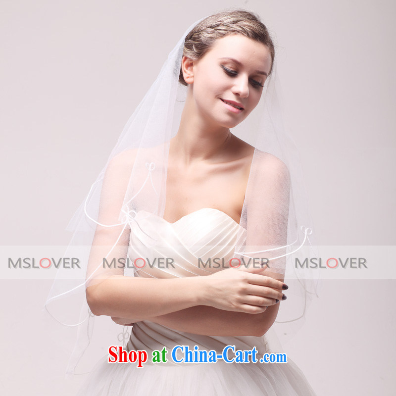 MSLover clover single layer 1.5 M wedding dresses accessories marriages and yarn TS 120,302 m White, name, Mona Lisa (MSLOVER), shopping on the Internet