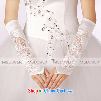 LACE Openwork tick the long, dinner show bridal wedding gloves wedding dresses accessories ST 1311 white pictures, price, brand platters! Elections are good character, the national distribution, so why buy now enjoy more preferential! Health