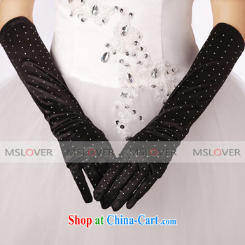 MSLover hot drill Satin 5 a long bridal banquet show gloves ST 1211 black pictures, price, brand platters! Elections are good character, the national distribution, so why buy now enjoy more preferential! Health