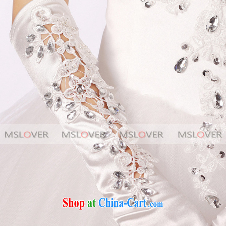 MSLover luxury lace decals wood drill 5 refer to long, Dinner Show bridal wedding gloves wedding gloves ST 1301 white pictures, price, brand platters! Elections are good character, the national distribution, so why buy now enjoy more preferential! Health