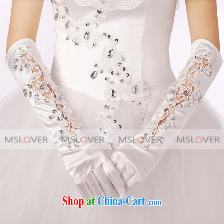 MSLover luxury lace decals wood drill 5 refer to long, Dinner Show bridal wedding gloves wedding gloves ST 1301 white pictures, price, brand platters! Elections are good character, the national distribution, so why buy now enjoy more preferential! Health