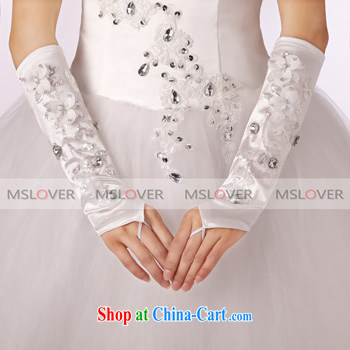 MSLover lace flowers framed by drilling a long Dinner Show bridal wedding gloves wedding gloves ST 1305 white pictures, price, brand platters! Elections are good character, the national distribution, so why buy now enjoy more preferential! Health