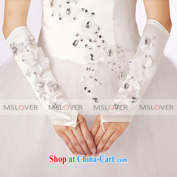 MSLover, lace wood drill Satin check refer to long, Dinner Show bridal wedding gloves wedding gloves ST 1312 white pictures, price, brand platters! Elections are good character, the national distribution, so why buy now enjoy more preferential! Health