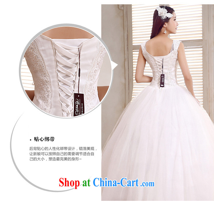 Honeymoon bridal 2015 new wedding elegant shoulders wedding new sweet Princess with straps wedding white XL pictures, price, brand platters! Elections are good character, the national distribution, so why buy now enjoy more preferential! Health