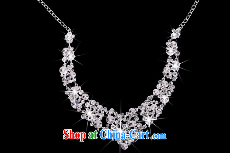 Yong-yan and 2015 new Crown necklace earrings A 18 white picture, price, brand platters! Elections are good character, the national distribution, so why buy now enjoy more preferential! Health