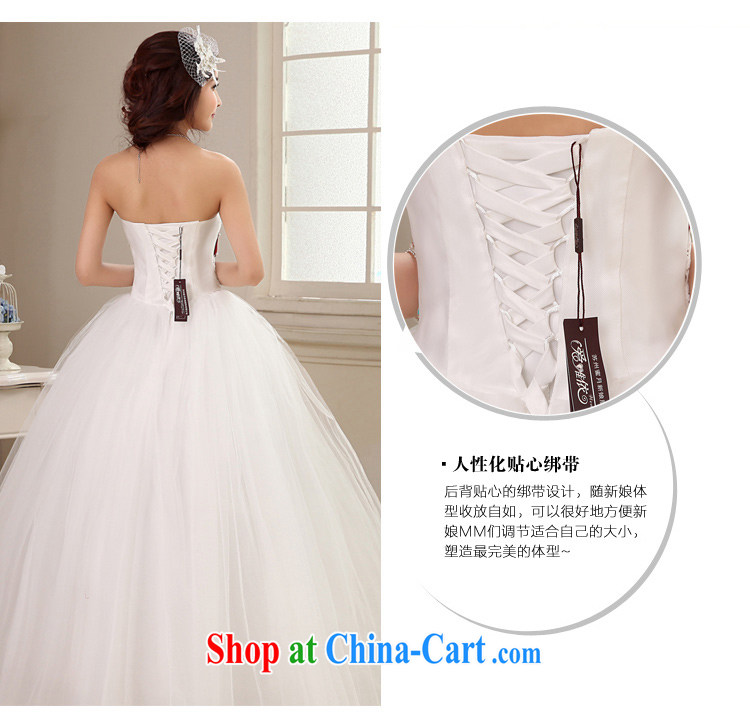 Honeymoon bridal wedding dresses 2015 new Korean sweet Princess single shoulder strap with flowers with wedding shaggy strap wedding white XXL pictures, price, brand platters! Elections are good character, the national distribution, so why buy now enjoy more preferential! Health