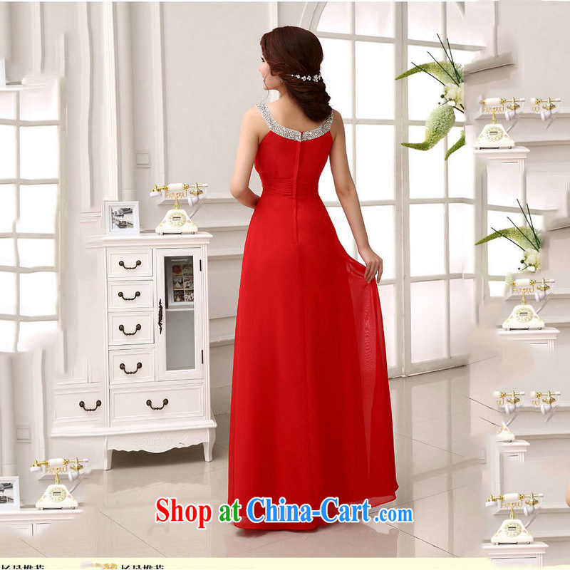 Optimize Hung-red Korean lace Princess bride wedding dress the wedding toast wedding service wedding XS 781 red XXL, optimize, and shopping on the Internet