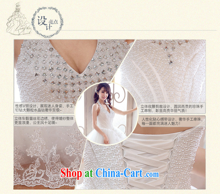 Honeymoon bridal wedding dresses 2015 spring New Products wedding dresses and stylish is also a manual Korean beauty with wedding white XL pictures, price, brand platters! Elections are good character, the national distribution, so why buy now enjoy more preferential! Health