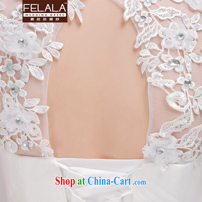 Ferrara Ting, wedding dresses 2015 new Korean version with a field package shoulder lace retro wedding female XL (2 feet 2), Ferrara wedding (FELALA), shopping on the Internet