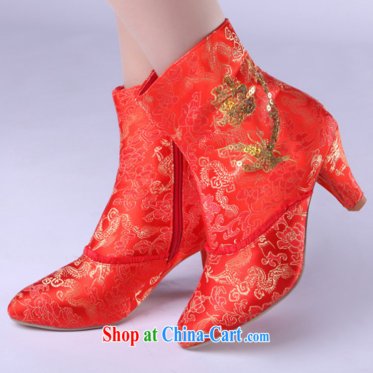 Rain is still clothing bridal wedding shoes wedding dresses wedding shoes wedding dresses shoes shoes half-soled boots dresses XZ 075 red 39 pictures, price, brand platters! Elections are good character, the national distribution, so why buy now enjoy more preferential! Health