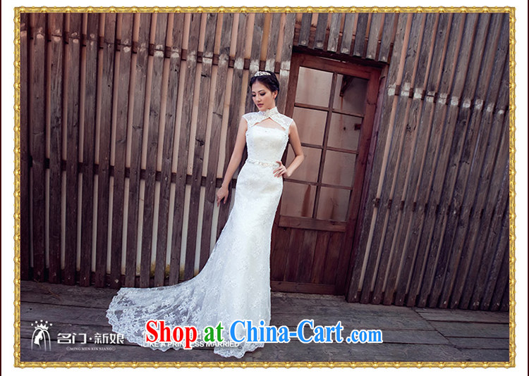 The bride's wedding-tail 2015 new Korean crowsfoot lace Korean wedding dresses 871 M pictures, price, brand platters! Elections are good character, the national distribution, so why buy now enjoy more preferential! Health
