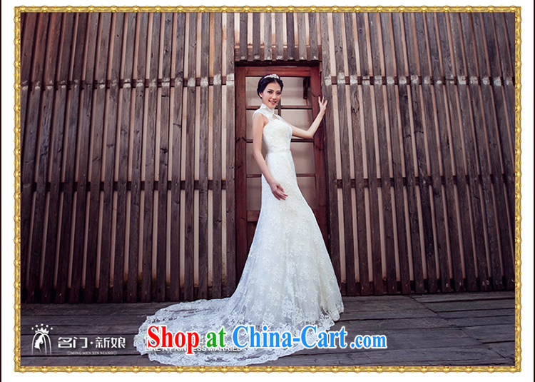 The bride's wedding-tail 2015 new Korean crowsfoot lace Korean wedding dresses 871 M pictures, price, brand platters! Elections are good character, the national distribution, so why buy now enjoy more preferential! Health