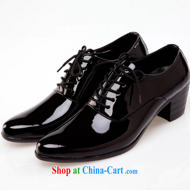 Rain is still Yi bride groom increase men's shoes the groom wedding shoes men shoes wedding photo building photos show shoes men's shoes white 44, rain is clothing, and shopping on the Internet