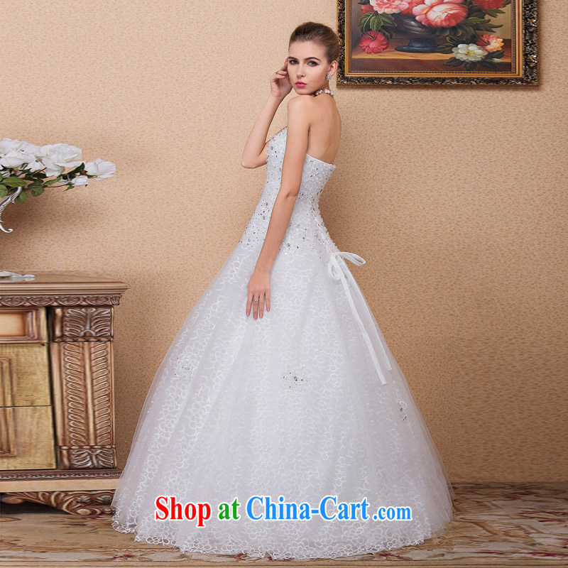The bride's 2015 new wedding manually staple Pearl A Field dress wedding with wedding 541 M, the bride, shopping on the Internet